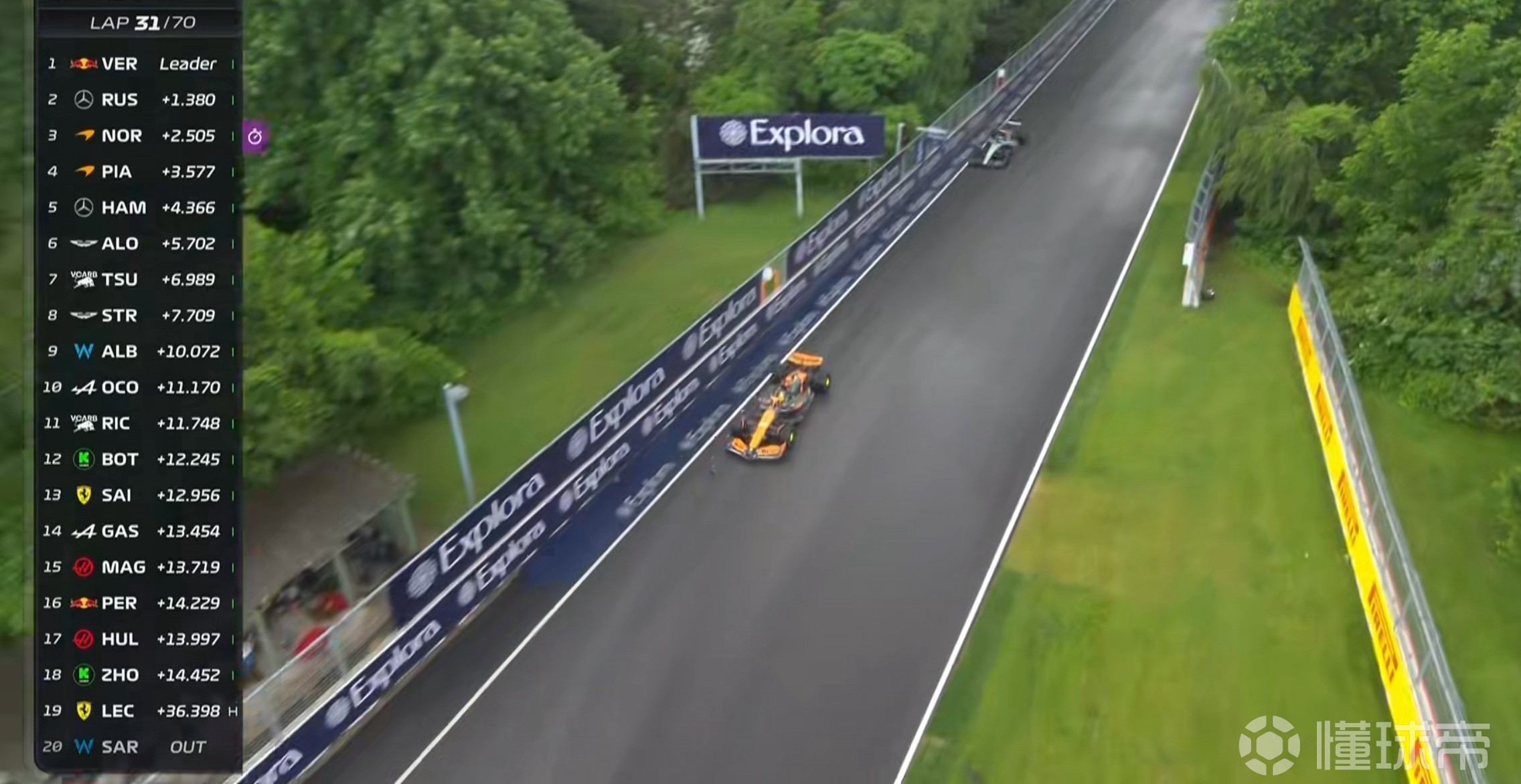 法拉利力克哈斯车队，维斯塔潘高光表现